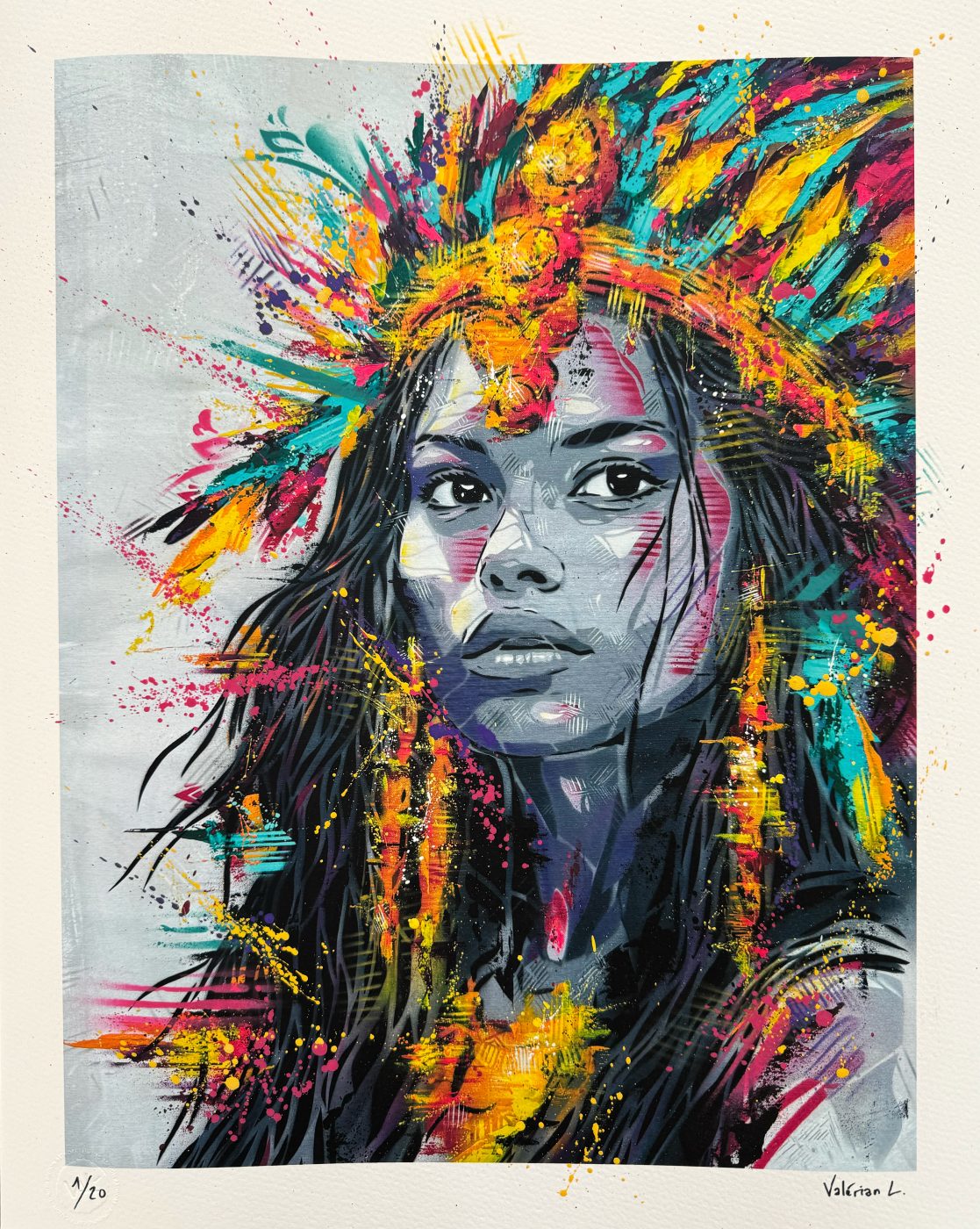 Limited edition street art print