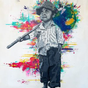 The Weight Upon Them - 80x100cm