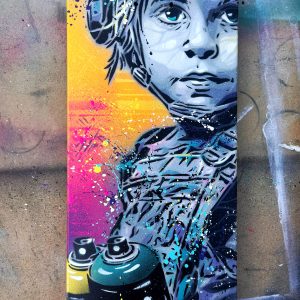 SKATEBOARD "SOLDAT DE LA COULEUR 1"