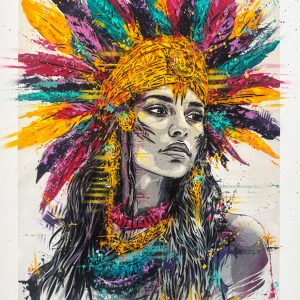 HF PRINT – “XOCHIQUETZAL” – ED. OF 20