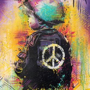 Peace Soldier I - 60 x 80 cm